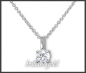 Preview: Diamant Anhänger & Kette 585 Gold; 0,39ct